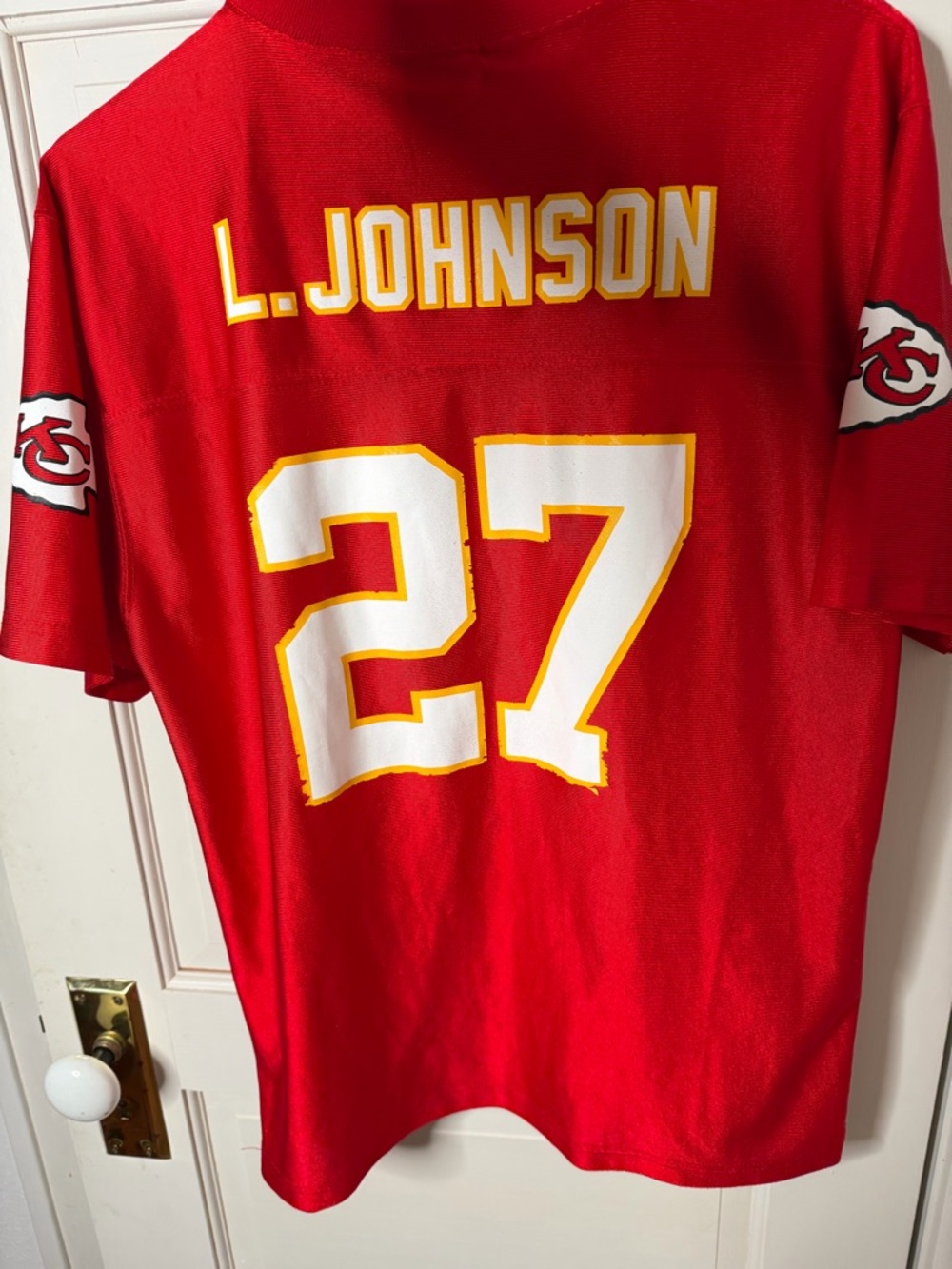 NFL Red Players Inc. V‑neck Football Jersey